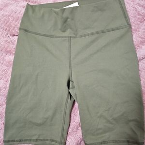 Fabletics Olive Bike Shorts